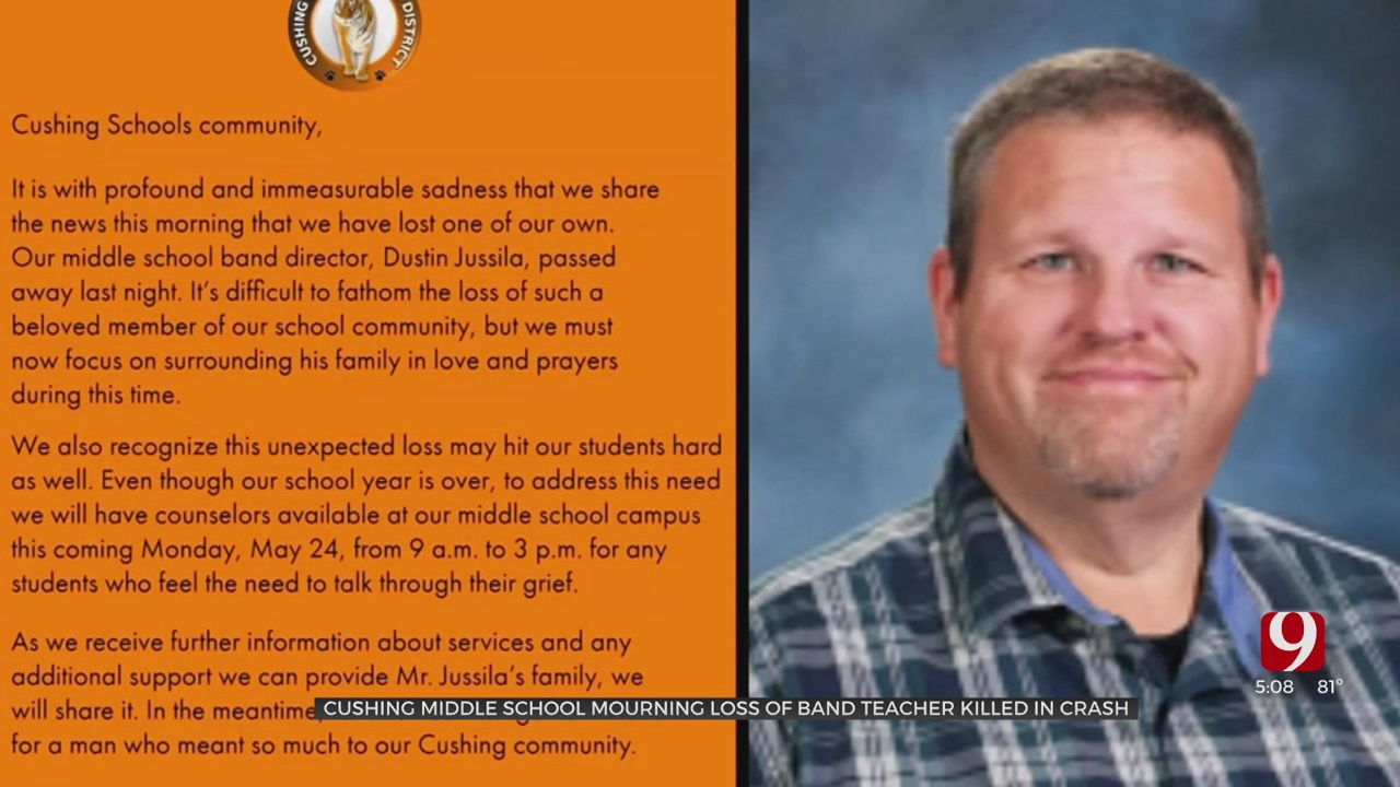 Oklahoma's Music Community Heartbroken After Crash Kills Cushing Middle School Band Director