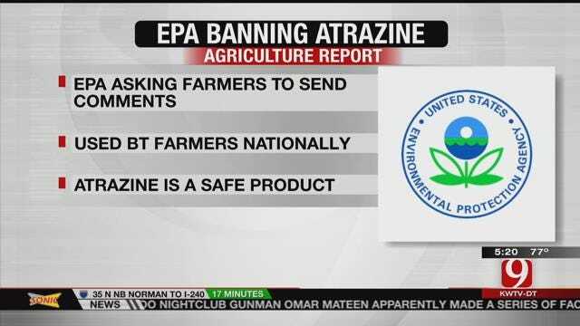 AG REPORT: EPA Banning Atrazine
