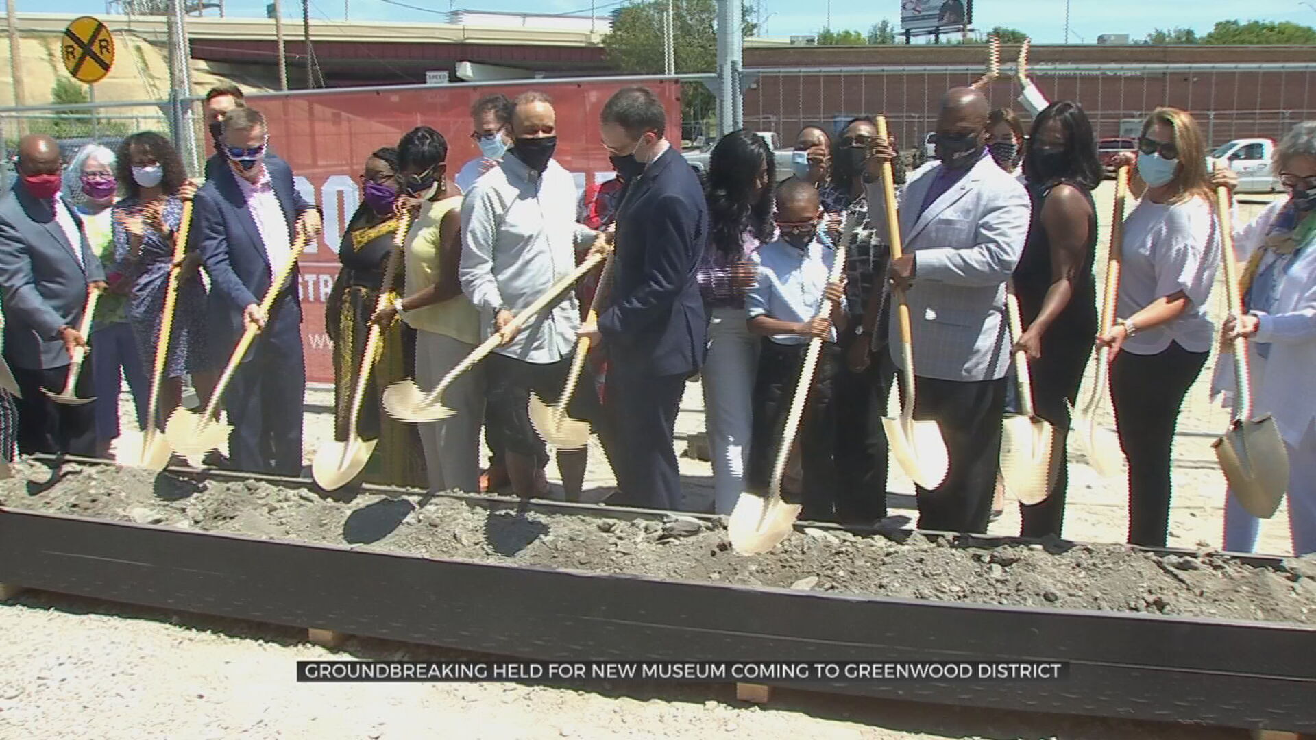Groundbreaking Begins On New Greenwood Rising History Museum In Downtown Tulsa 