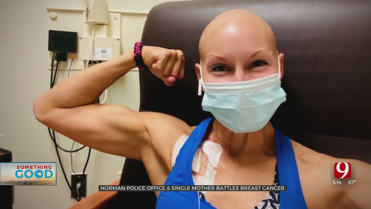 Community Rallies Around Police Officer Facing 2nd Battle With Breast Cancer