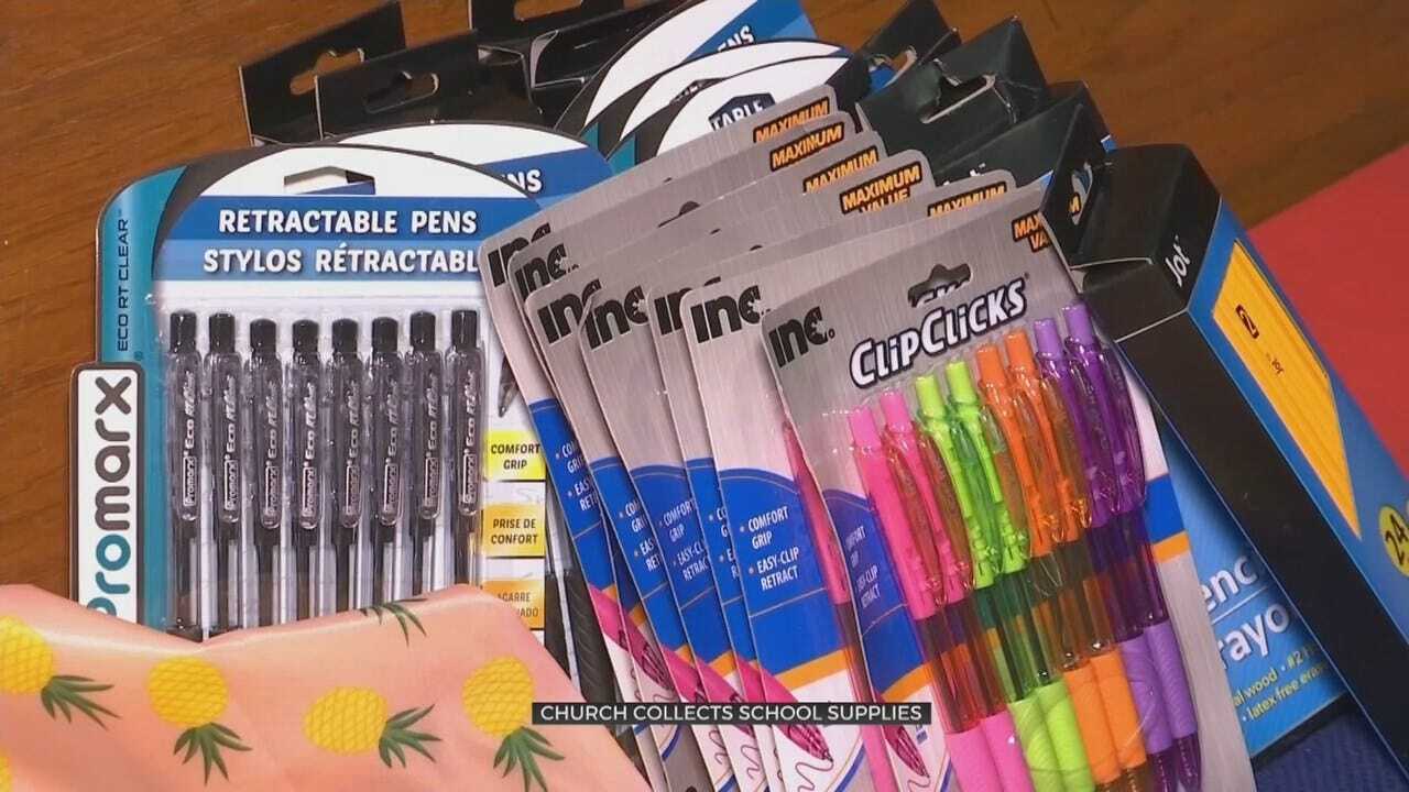 Green Country Churches Hand Out Back-To-School Supplies