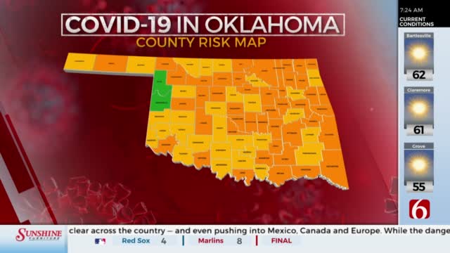 OSMA Says Color Coded COVID-19 Map Can Cause Confusion