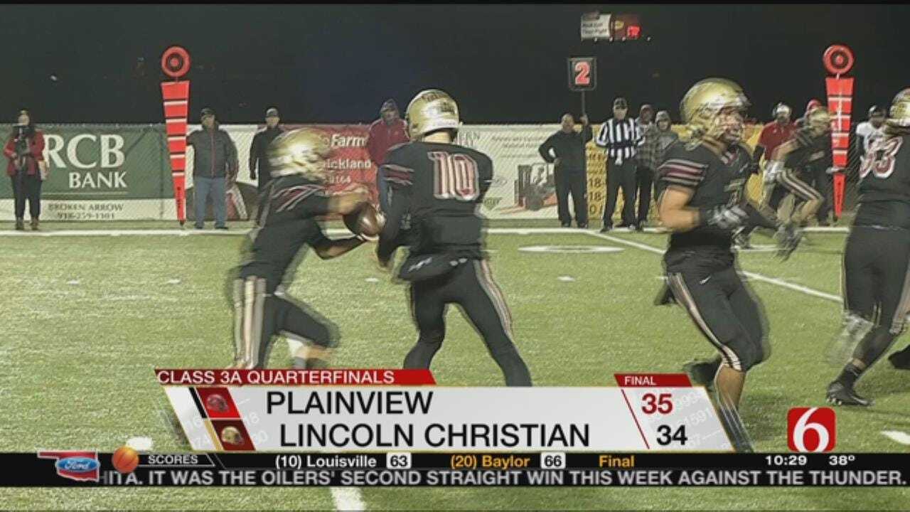 3A: Lincoln Christian Drops Quarterfinal Matchup To Plainview