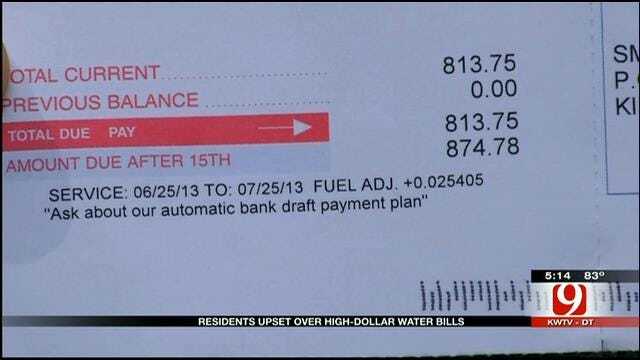 Some Kingfisher Residents Receive Higher Than Usual Utility Bills