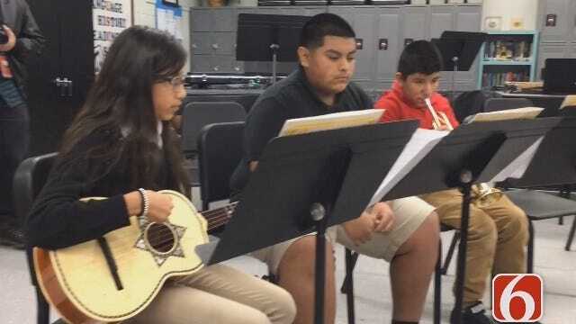 WEB EXTRA: Tulsa Music Students Learning Mariachi