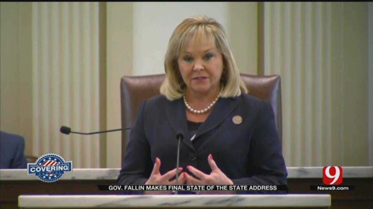 Gov. Fallin's Final State Of The State Address Focuses On Budget Fix