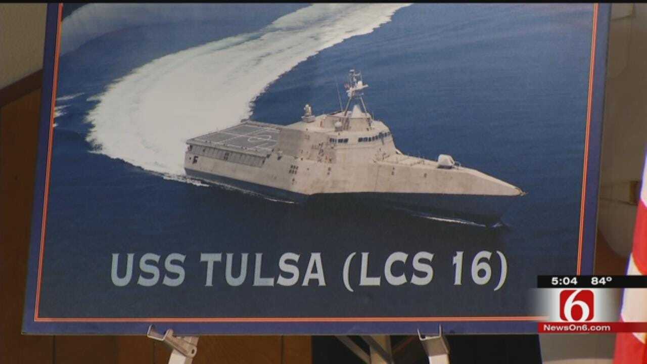 U.S. Navy Secretary In Town To Celebrate Naming Of USS Tulsa