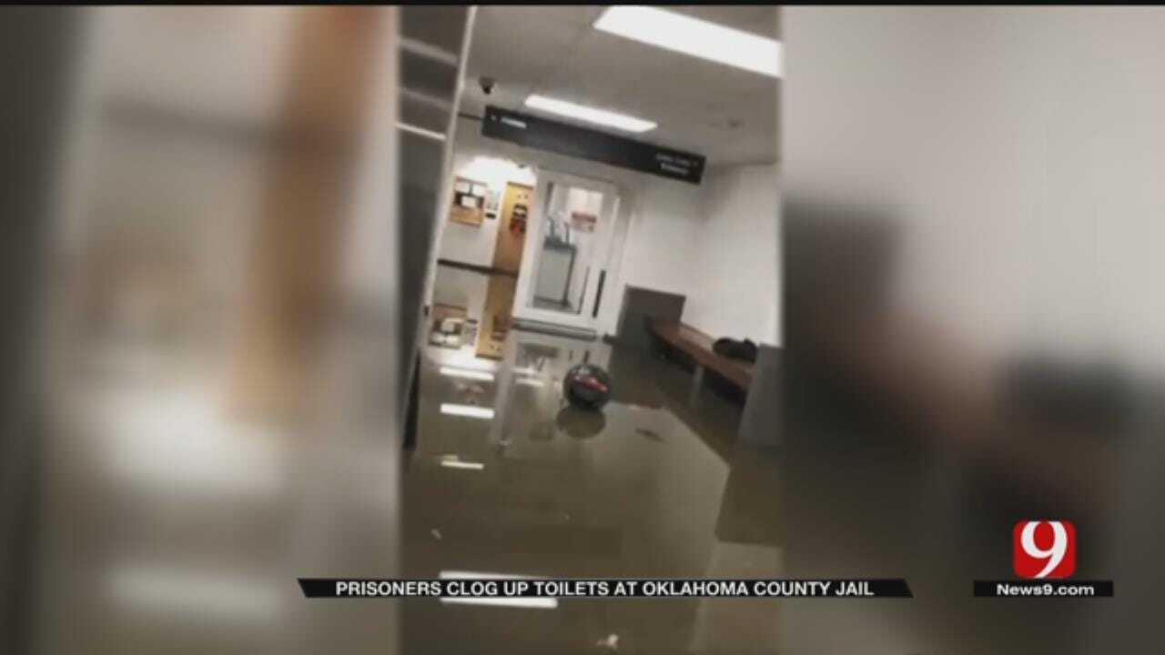 Inmates At Oklahoma County Jail Flood Building With Raw Sewage