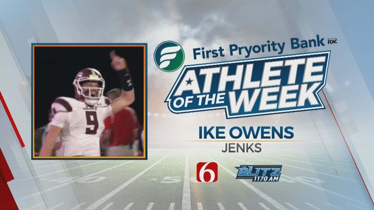 First Pryority Bank Athlete Of The Week: Ike Owens of Jenks