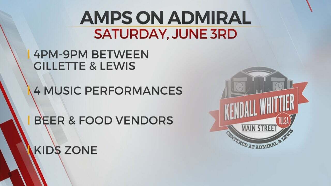 Amps On Admiral Returns To Tulsa With Music, Food, Kid Zone