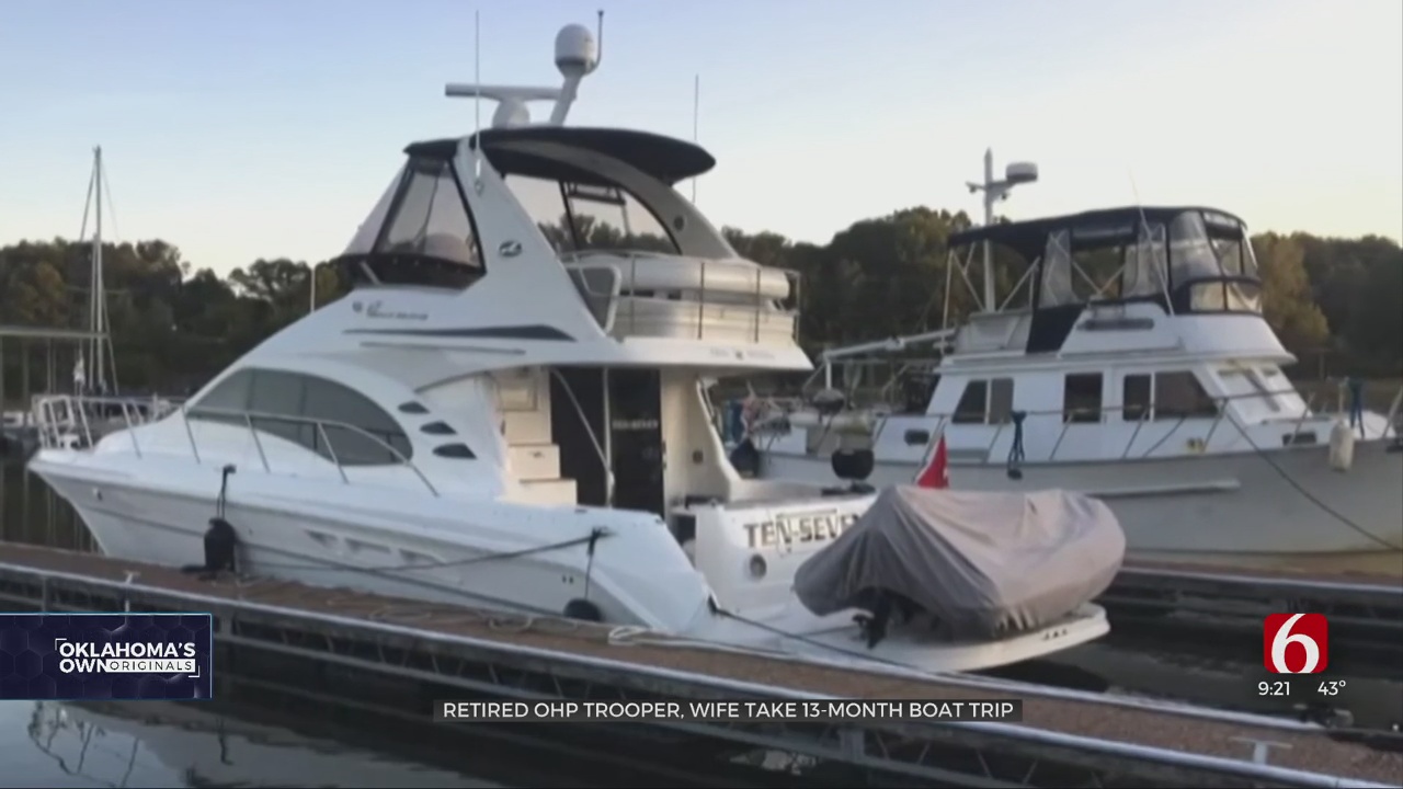 Retired Trooper, Wife Take 13-Month-Long Boat Trip