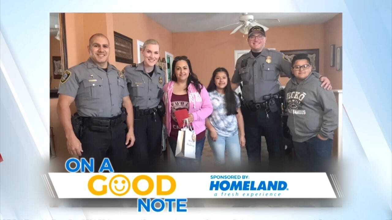 On A Good Note: Police Save Christmas For Local Family