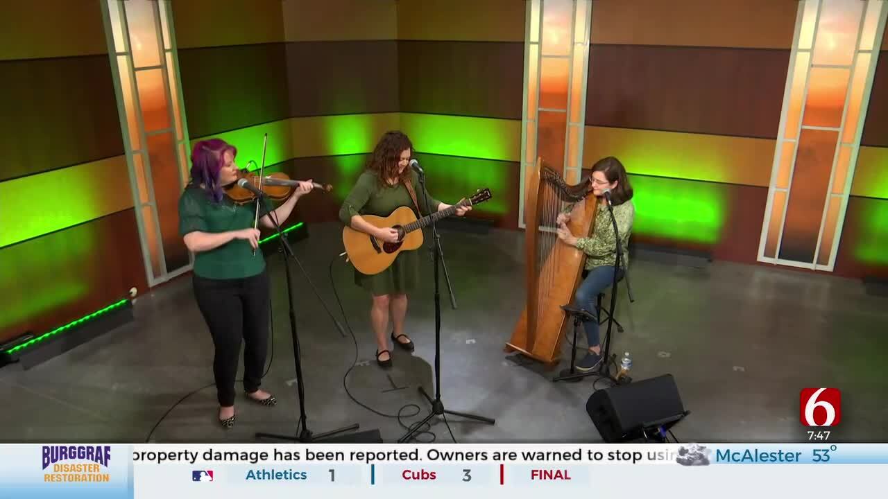 Local All-Female Celtic Band 'Vintage Wildflowers' Performs On News On 6