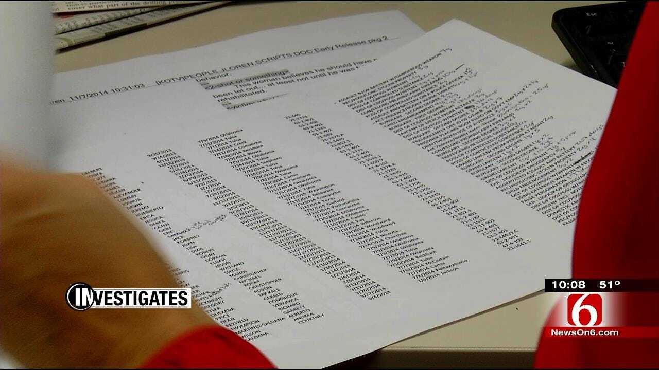 6 Investigates: Records Show Oklahoma Prisons Release Most Criminals Early