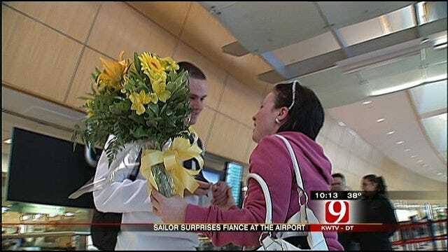 Happy Homecoming For One Oklahoma Couple