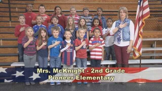 Mrs. McKnight's 2nd Grade Class At Pioneer Elementary