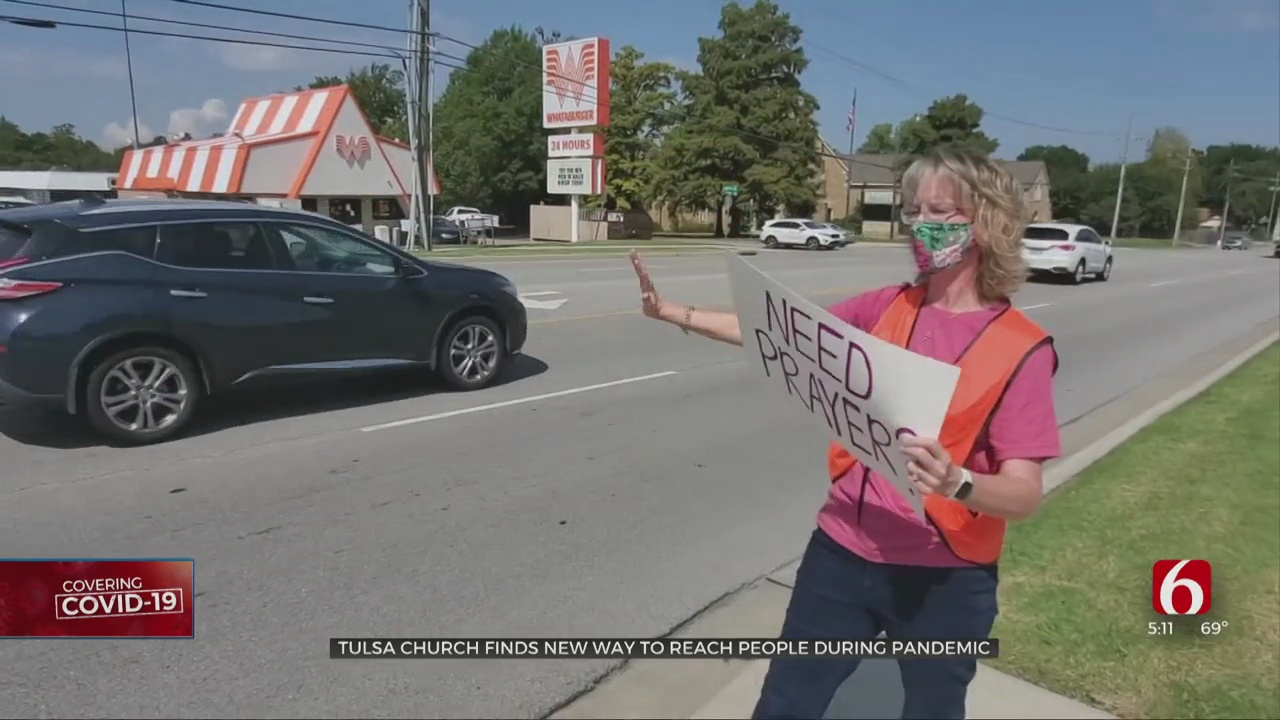 Tulsa Church Uses Drive-Thru Prayer To Reach People In Pandemic