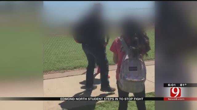 Student Steps In, Stops Brutal Fight At Edmond North HS