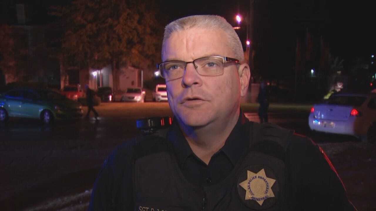 WEB EXTRA: Tulsa Police Sgt. Darren Bristow Talks About Crash