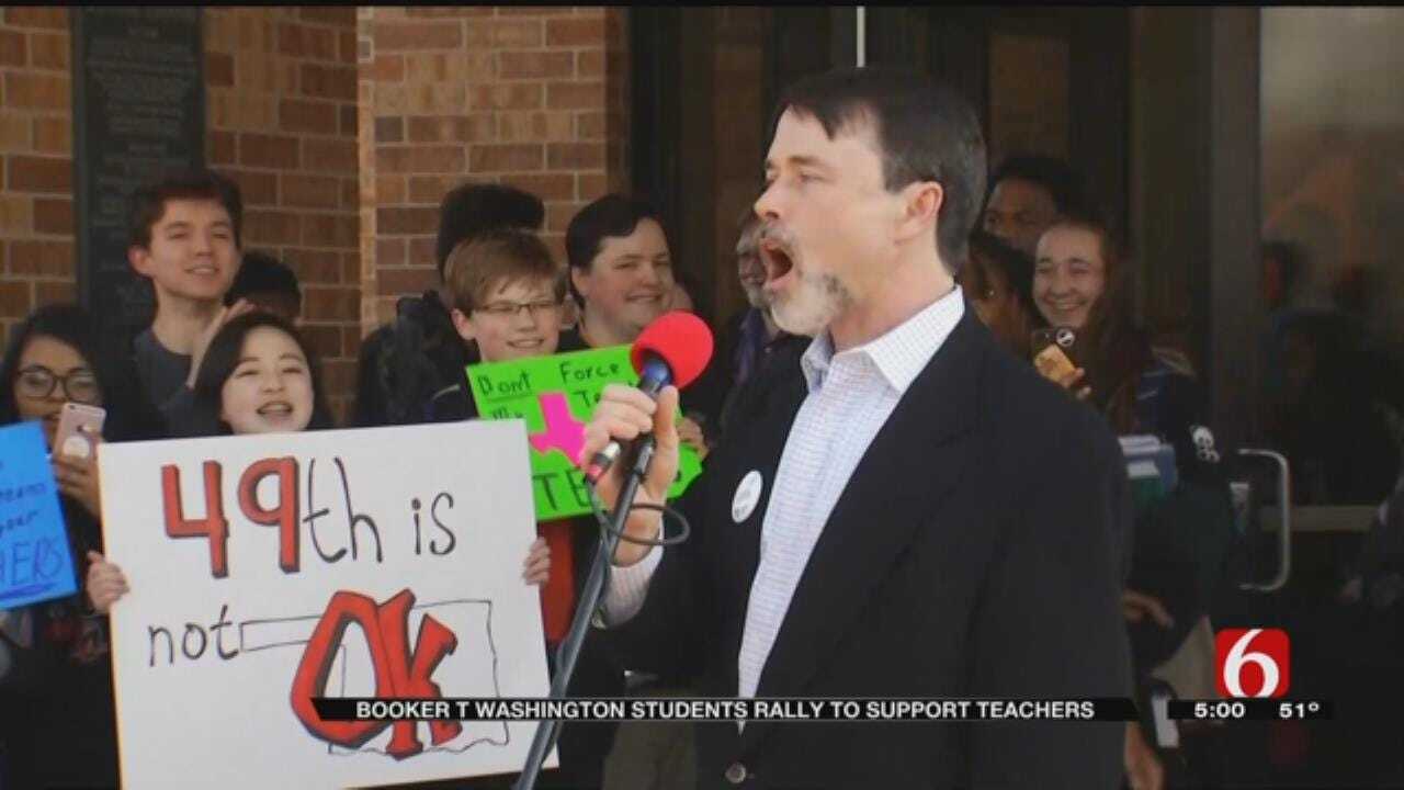 Parents Are Showing Support For TPS 'Work To Contract' Protest