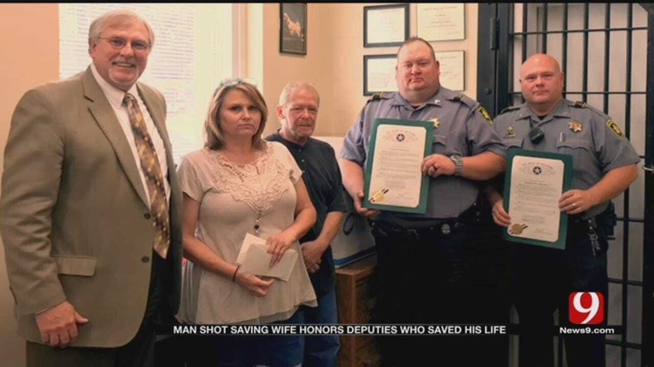 Grady Co. Deputies Honored For Saving Shooting Victim
