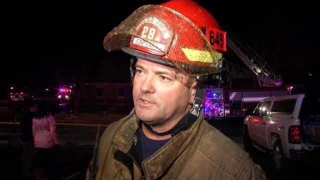 WEB EXTRA: Tulsa Fire Captain Jerry Sivadon Talks About Fire