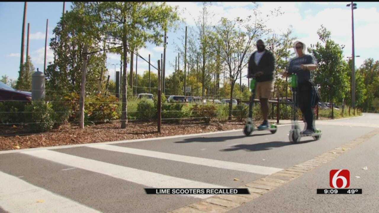 Lime Recalls Thousands Of Scooters