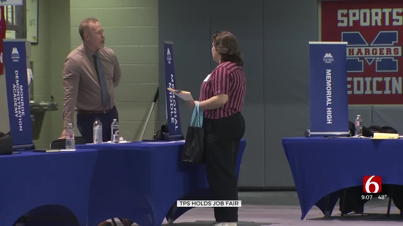 Tulsa Public Schools Hosts Job Fair, Offers Signing Bonuses For Certified Teachers