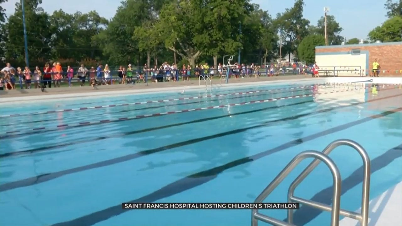 More Than 100 Young Athletes Competing In Saint Francis Triathlon