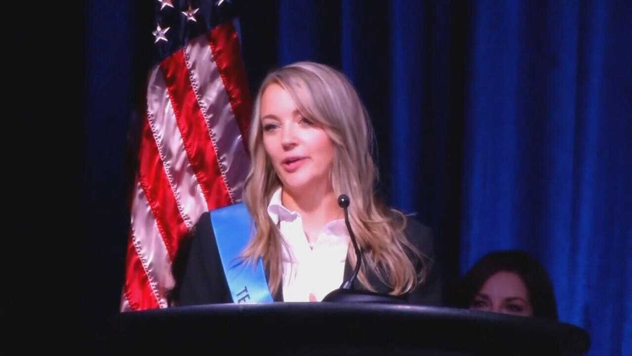 WEB EXTRA: Video From Oklahoma Teacher Of The Year Ceremony In OKC