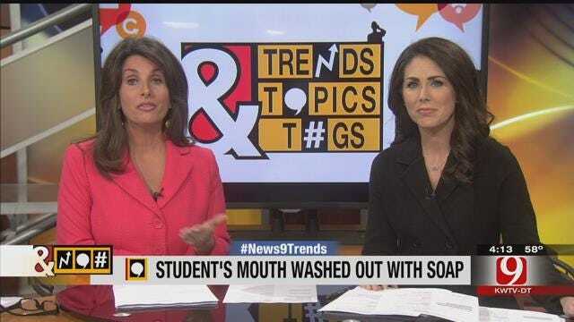 Trends, Topics, & Tags: Student's Mouth Washed Out With Soap