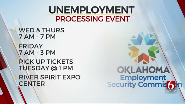 OESC Hosting 3 Unemployment Processing Events In Tulsa This Week