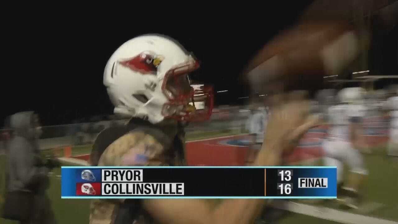 Collinsville Snags Home Win Over Pryor