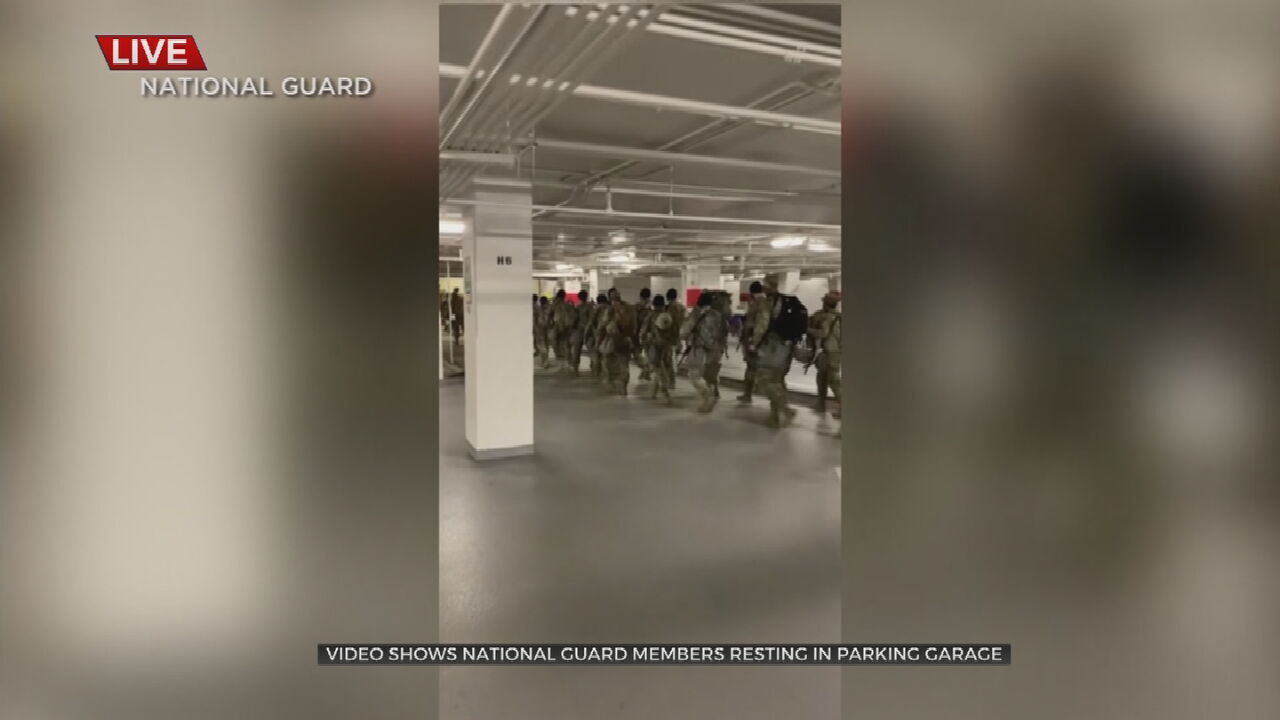 National Guard Troops In D.C. Once Again Allowed To Rest In U.S. Capitol Following Controversy 