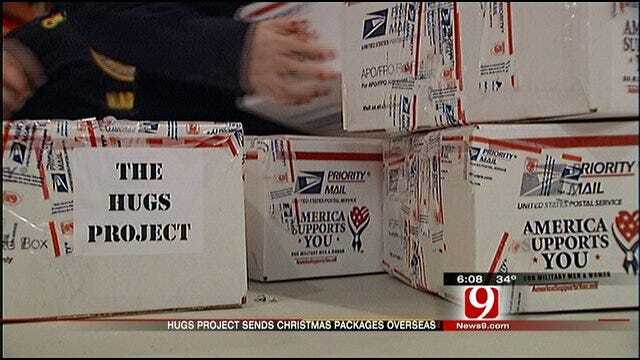 Hugs Delivered To Troops Overseas