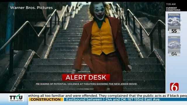 FBI Warns Of Potential Violence At 'Joker' Screenings