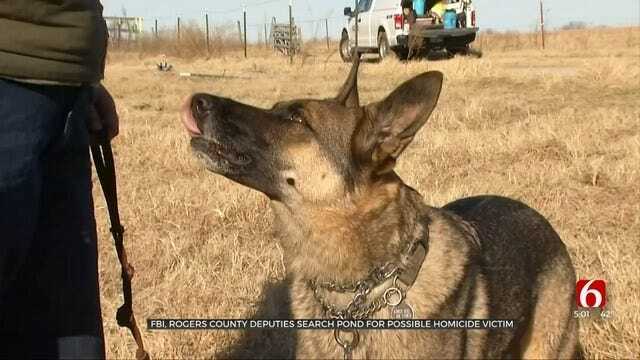 Oklahoma K9 Team Helps Search For Remains Near Oologah