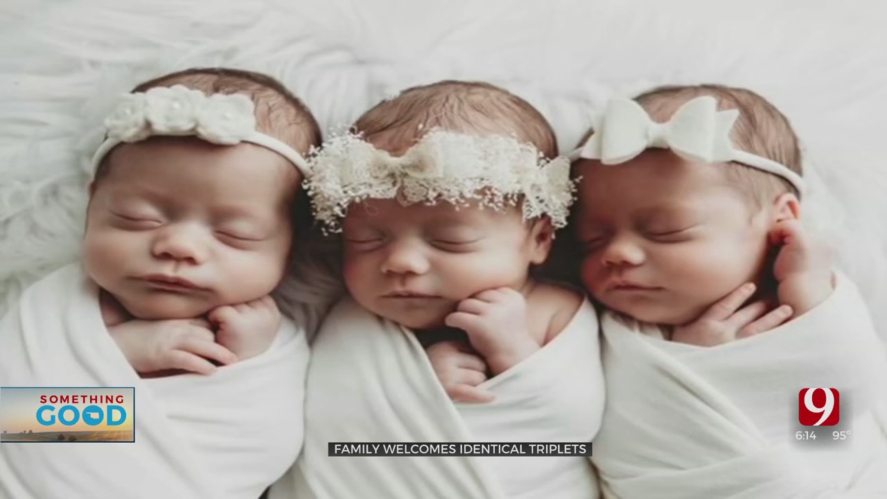 Something Good: Blanchard Couple Welcomes Identical Triplets 