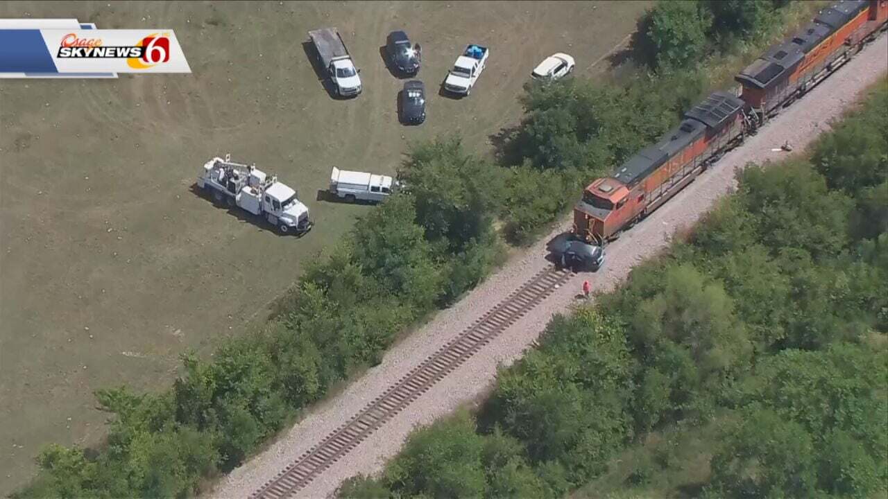 1 Dead After Freight Train & Car Collision In Beggs