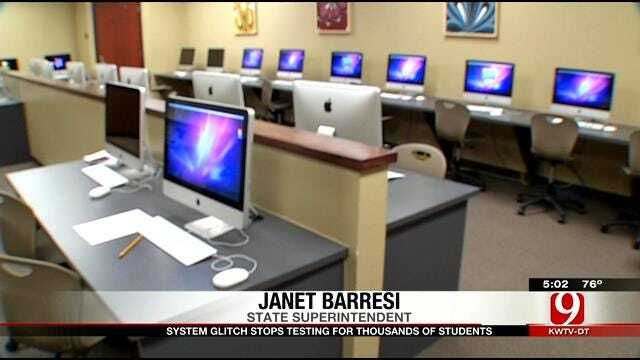 System Glitch Stops Testing For Thousands Of OK Students