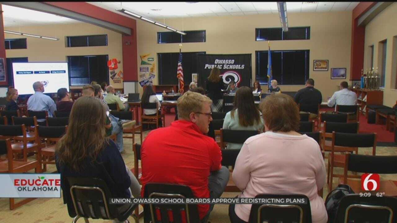 Union And Owasso Schools Approve Redistricting Plans