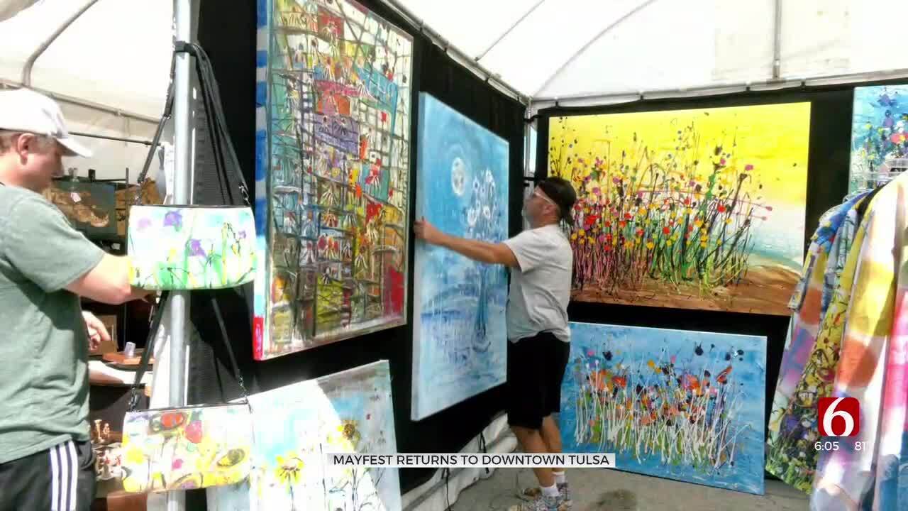 Vendor Turns Art Into Fashion At Tulsa's Mayfest