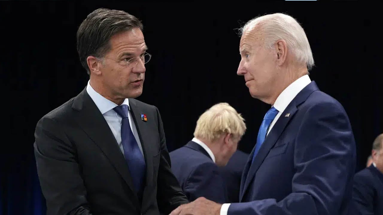 President Biden To Host Dutch Prime Minister For Talks On Tech, Ukraine