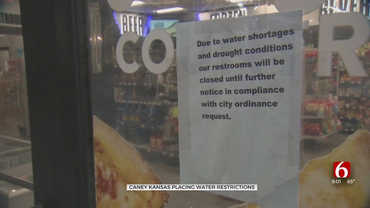Town Of Caney, Kansas Facing Extreme Water Shortage