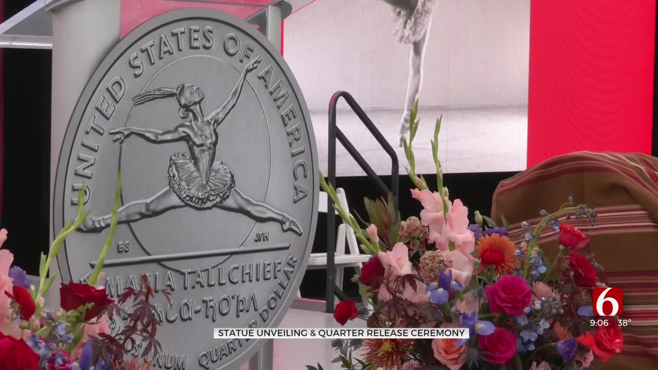 Statue Of Marjorie Tallchief Unveiled At Tulsa Historical Society