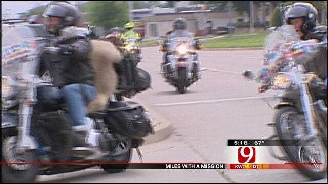 'Miles With A Mission' Motorcycle Group Returns Home