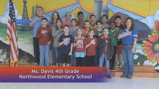 Mrs. Davis' 4th Grade class at Northwood Elementary School