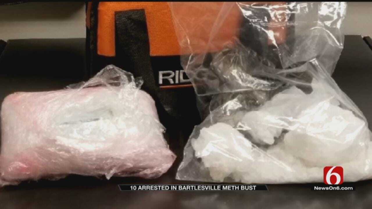 10 Arrested In Bartlesville Drug Bust