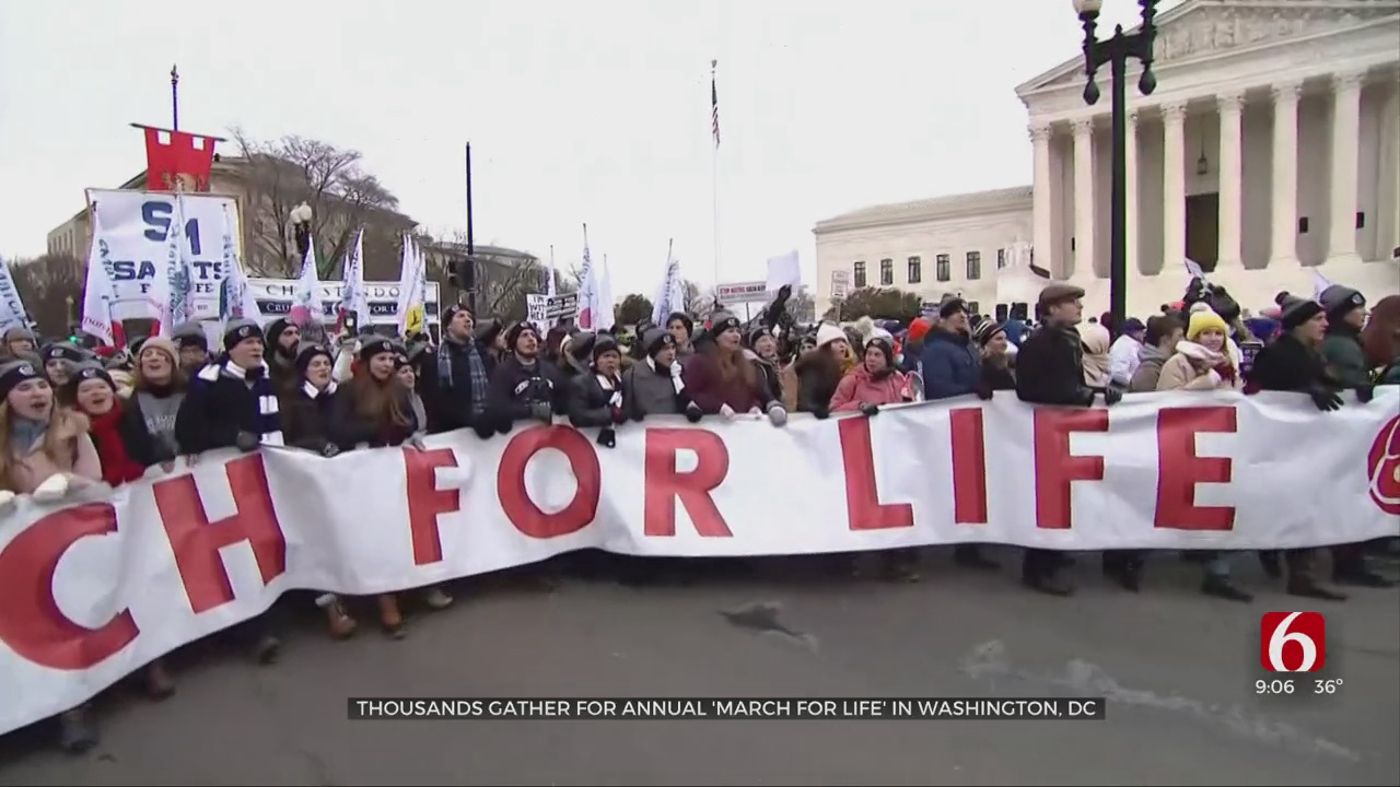 Thousands Gather For Annual 'March For Life' In Washington, DC