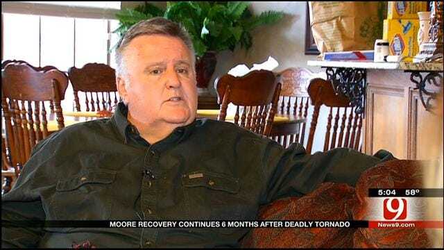 Man Helps Moore Families Cope With Devastating Loss
